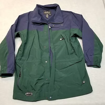 Eddie Bauer Ebtek Coat Mens Size Large Green MISSING HOOD • $34.99