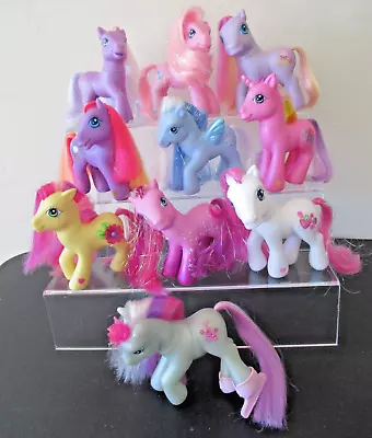 Lot Of ( 10 ) MLP  MY LITTLE PONY PONIES Figures.  Regular Size.  Hasbro. Clean. • $29.95