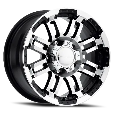 1 New 17X8.5 25 5X127 5X5 Vision Warrior Black Wheels/Rims 17 Inch 23957 • $155