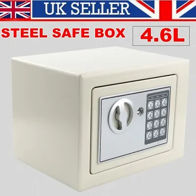 £22.97 • Buy Fireproof Digital Steel Safe Security Home Office Money Cash Safety Box With Key