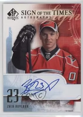2008-09 SP Authentic Sign Of The Times Zach Boychuk #ST-ZH Rookie Auto RC • $3.99