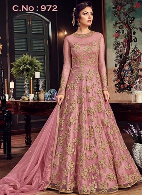 $76.99 • Buy Indian Wedding Party Wear Dress Designer Bollywood Salwar Anarkali New Long Gown
