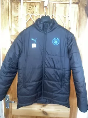 Manchester City Jacket Youth  Age 13-14..black .. • £19.99
