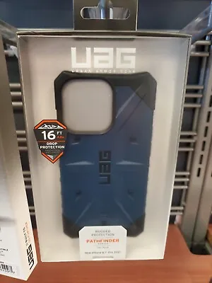 $10 • Buy Urban Armor Gear (UAG) Pathfinder Mallard Blue Case For Apple IPhone 13 Pro ONLY
