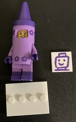 Lego Minifigures: The Lego Movie Series 2 PURPLE CRAYON GIRL 71023 • $10