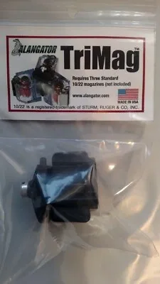 Alangator TriMag Magazine Connector For Ruger 10/22 22lr BX-1 Magazines - NEW • $13.15