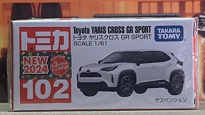 Tomica #102 Toyota Yaris Cross Gr Sport 1/61 Scale [wyl] New In Box Usa Stock!!! • $6.99