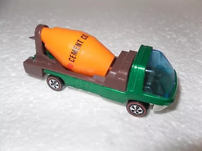 Vintage Hot Wheels Redline Heavyweight Cement Mixer. Met. Green. Nice • $59.99