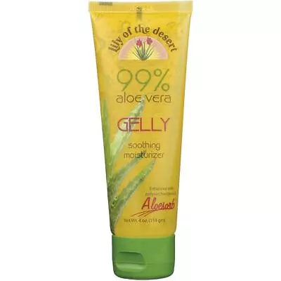 Lily Of The Desert 99% Aloe Vera Gelly Soothing Moisturizer 4 Oz Gel • $6.50