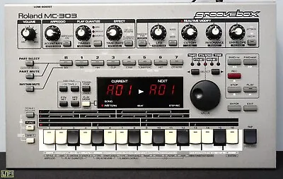 Roland MC-303 Groovebox EDM 90's Dance Music Drum Machine Sequencer Sound Module • $409