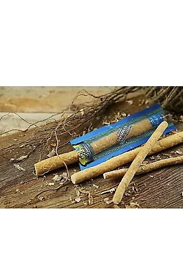 2 Pack Al Khair MISWAK Stick 8” New Natural Toothbrush Peelu Fresh Moist • £3.99