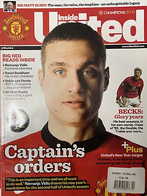 Inside United Soccer Magazine February 2014 Printed In UK Source Interlink M109 • £10.29