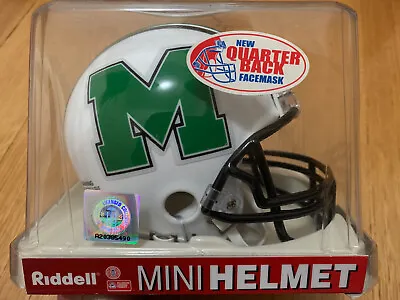 Marshall Thundering Herd Riddell Mini Helmet Official Collegiate Product *mint* • $61.98