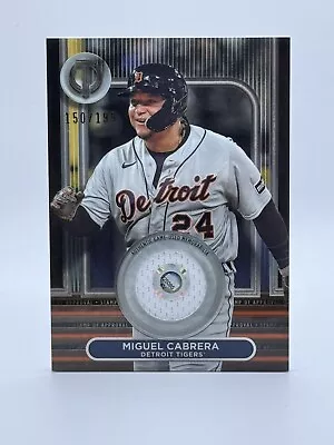 2024 Topps Tribute Stamp Of Approval #SOA-MC Miguel Cabrera Relic /199 Tigers • $1.99