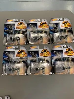 Lots Of 6 X Matchbox Jurassic World Dominion VELOCIRAPTOR • $40