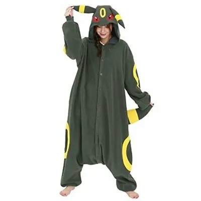 Pokémon Umbreon  Sazac Fleece Kigurumi Costume Cosplay One Piece Pajamas • $208.77