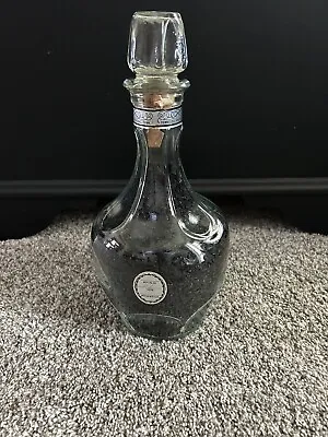 Vintage Jack Daniels “Belle Of Lincoln” 1901 Etched Decanter Red Stamp • £33.75