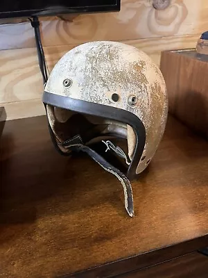 Extremely Rare Vintage 1950’s McHal Karrera Motorcycle Racing Helmet- Super Cool • $3500