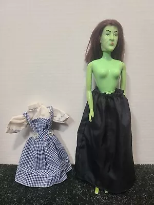 Vintage 1985 Multi Toys Corp Wicked Witch Of West Doll Half Dressed Wizard Of Oz • $20.95