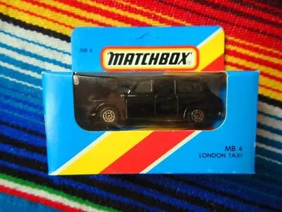 ✺New In Box✺ 1987 MATCHBOX Toy Car LON DON TAXI 1:64 Diecast Model • $32.81