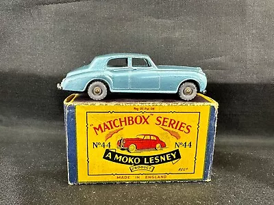Matchbox Moko Lesney 44a Rolls Royce Silver Cloud - W/box • $17.50