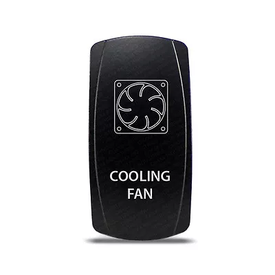 CH4x4 Rocker Switch Cooling Fan Symbol  - Amber LED • $17.98