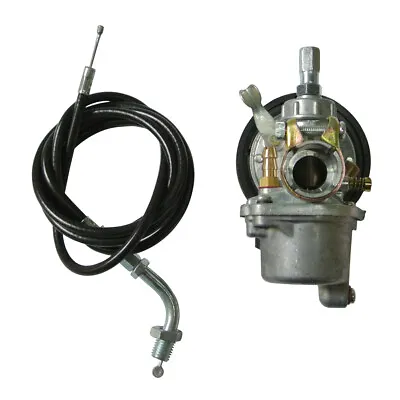 Carburetor W/ Throttle Cable For 49cc - 80cc 2 Stroke Engine Motorized Bicycle • $15.99