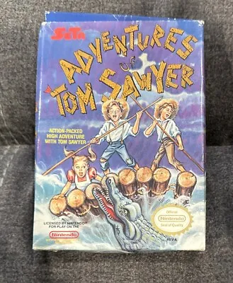 Adventures Of Tom Sawyer Nintendo NES Box Only! ~ No Game! ~ Fast Shipping! • $37.99