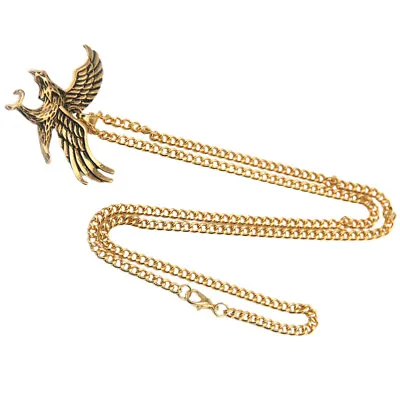 Charm Necklace Eagle Men Chain Boys Jewelry Belt Mens Necklaces Animal • £7.08