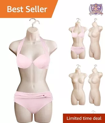 Small-Medium Flesh Female Mannequin - Hollow Back - Durable High Quality Plastic • $60.97