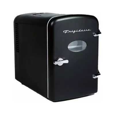 Portable Retro 6 Can Mini Cooler EFMIS129 Black • $20.01