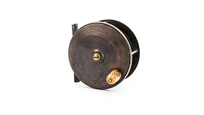 Good Quality Unnamed 3 1/2  Brass Fly Reel • $33.57