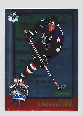 1998-99 O-Pee-Chee - Vincent LeCavalier - International - RC - #128 - Oceanic • $8.79