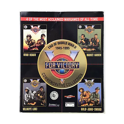 Three-Sixty Pacifi Computer Wargam  V For Victory - Commemorative Collecti VG+ • $50