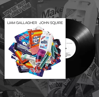 Liam Gallagher John Squire - Black Vinyl LP - Brand New Sealed - Free Delivery • £20