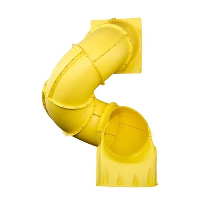 $662.09 • Buy Swing-N-Slide Playsets Turbo Tube Spiral Slide 5 Ft Yellow Thermo-Formed HDPE