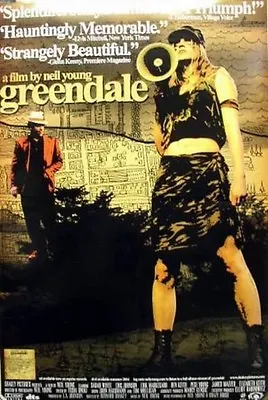 $9.99 • Buy NEIL YOUNG 2004 Greendale Original Film Promo Poster Excellent NEW Old Stock