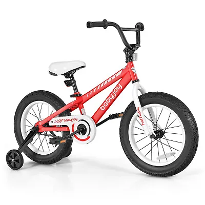 Babyjoy Kids 16  Bike Bicycle W/ Training Wheels For 5-8 Years Old Boys Girls • $105