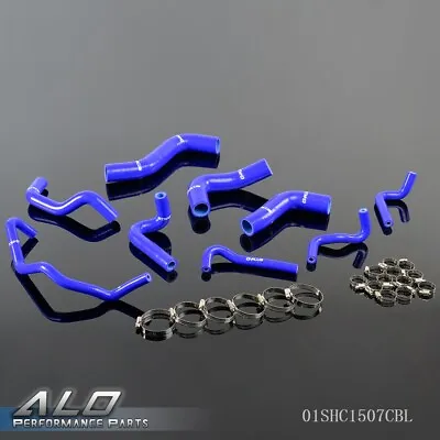 Fit For 89-93 Mazda Roadstar Miata MX-5 NA6CE B6ZE Blue Silicone Radiator Hose • $38.76