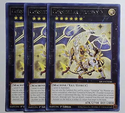 Yugioh X3 Constellar Ptolemy M7 KICO-EN046 Rare 1st Ed New • $1.69