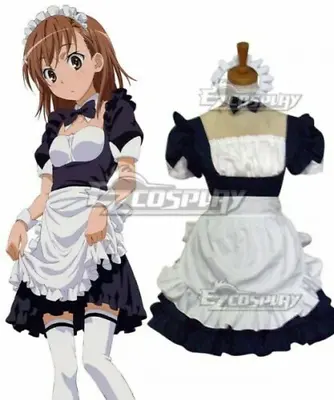 Toaru Majutsu No Index Toaru Misaka Mikoto Maid Dress Cosplay Costume • $39.99