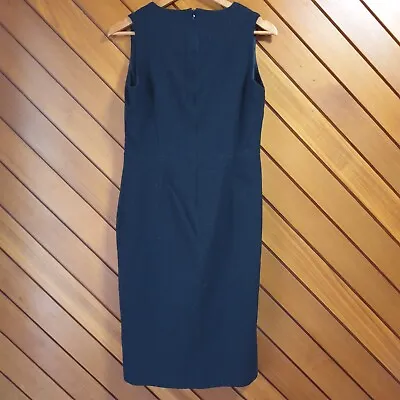 $24.90 • Buy Massimo Dutti Dress - Wool Blend Black Womens Size 10