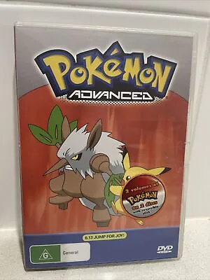 Pokemon - Advanced : Vol 6 : Part 12-13 (DVD 2004) Rev 4 • $9.59