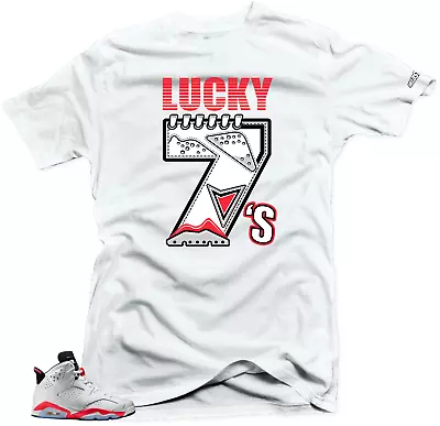 Shirt To Match Air Jordan Retro 7 Infrared SNELOS 7s Sneaker Tees • $32.01