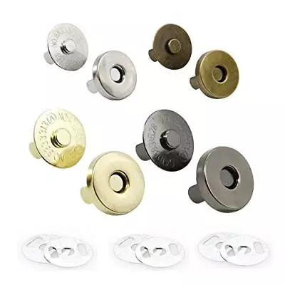 Magnetic Button Clasps Snaps Fastener Clasps For Sewing Craft Purses Bags... • $24.13