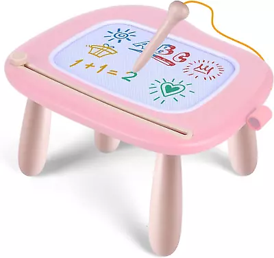 Smasiagon Toddler Toys For 1 2 3 Year Old Girls Magnetic Drawing Board Doodle P • £29.54