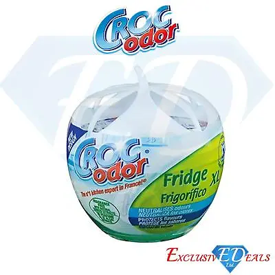 £5.49 • Buy Croc Odor Fridge Deo XL Deodoriser Neutralise Smell Odour Freshener 140g