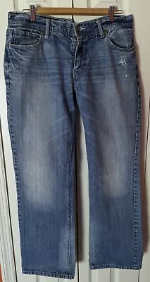 Reclaim Jeans Men's 34x32 Blue Bootcut Low Rise Denim Jeans • $24.95