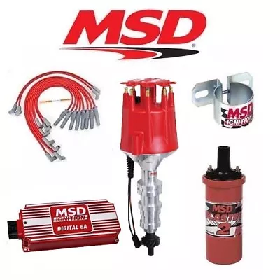 Skspeeed MSD 90251 EZKMSD KIT Digital 6A/Dist/Wires/Coil Ford FE 360/390/427/428 • $1014.95