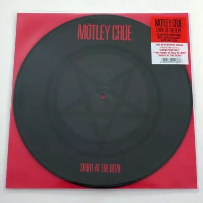 Motley Crue - Shout At The Devil (Ltd Ed. 40th Anniversary Picture Disc ) NEW • $27.95